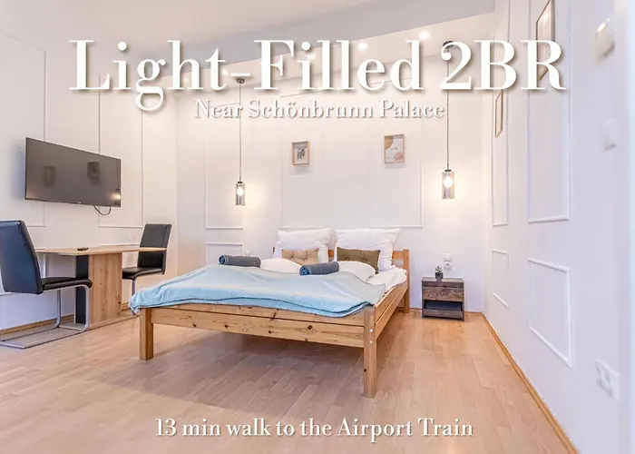 Appartement Beautiful 2br Near Bahnhof Meidling